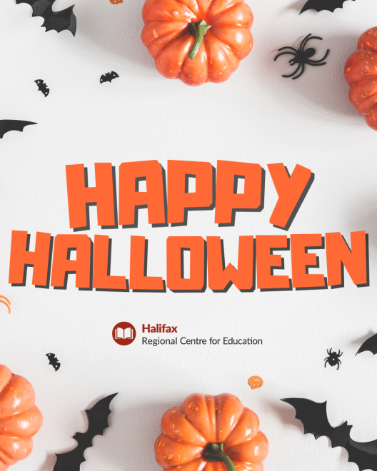 Happy Halloween with pumkins